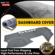 Gray Dashmat Car Dashboard Cover Dash Mat Non-Slip For Toyota Camry 2007-2010 11