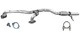 Fits 2011-2019 Ford Flex & Explorer 3.5L Flex Pipe STAINLESS INC GASKETS