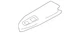 Genuine Mitsubishi Switch Bezel 7221D060XA