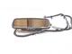 Used Front Center Interior Rear View Mirror fits: 2015 Jeep Wrangler automatic d