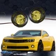 Fit For 2010-2013 Chevy Camaro Fog Lights Bumper Lamps W/Switch Left+Right