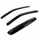 Window Visor + Sunroof Visor 3pcs For Scion Scion FR-S 2013-2016 Tape-On Smoke