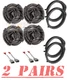 AF.653 300W Front-Rear Speaker for For 2008-2022 Honda Accord & 2006-2021 Civic