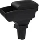 Armrest Box for Honda CR-Z CRZ Center Console Organizer with 3 Storage Spaces