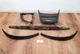 ✅ 08-13 OEM BMW E82 E88 135 Dash Center Console Door Wood Interior Trim SET