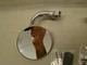 New Chrome 4 inch round peep mirror hot rod mirror ratrod mirror GM peep custom