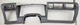 🔥94-97 Chevy S10 Blazer GMC Sonoma Instrument Cluster Dash Trim Bezel Grey