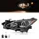 Driver Side Black Halogen Projector Headlight Headlamp For Mazda 3 2014-2016