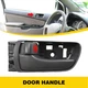 1set For 2004-2010 Toyota sienna Inside Interior Door Handle Right Left Set Gray