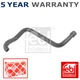 Febi Rocker Cover Breather Hose Fits BMW 3 Series 1982-1993 2.0 2.5 2.7