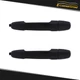 2x Black Outside Rear LH RH For Toyota RAV4 Exterior Outer Door Handle