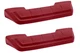 OER Red Custom Arm Rest Set 1964-1966 Chevrolet/GMC Pickup Truck