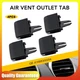 4X Front AC Vent Air Vent Outlet Tab Clips For 2013-2015 Mercedes-Benz GL500