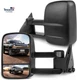 Tow Mirrors Compatible with for 1988-1998 for Chevy Silverado for GMC Sierra 150