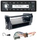 Continental USB MP3 AUX 1DIN Car Stereo for Chrysler 300C Dodge Caliber Jeep Comm