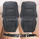 For 13-18 Toyota RAV4 Driver & Passenger Bottom & Back Leather Seat Cover Black