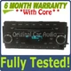 07 08 09 Chrysler Dodge Jeep OEM Factory AM FM SAT Radio MP3 CD Player AUX RES