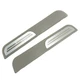 Rear Kickplate Set Gray w/Aluminum Insert fits 2010-12 Nissan Altima 999G6-UW020