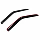 For Scion FR-S 2013-2016 Outside-Mounted Dark Smoke JDM Window Visors 2pcs