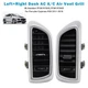 Left+Right Dash AC A/C Air Vent Grill For Porsche Cayenne 958 2011-2018