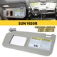 Gray Car Driver Side Sun Visor Fits 2006-2013 Toyota RAV4 74320-42501-B2