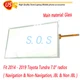 For Toyota Tundra Radio Navigation 2014-2019 7'' Touch Screen Glass Digitizer