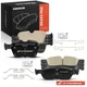 A-Premium 8x Front & Rear Ceramic Brake Pad for Jaguar F-Pace 17-20 Land Rover