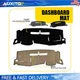 Black Gray Dash Mat for Chevy Silverado 1500 2007-2013 GMC Sierra 1500 2500HD
