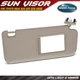 Beige Passenger Side Sun Visor with Extender & Mirror for Toyota RAV4 2010-2012