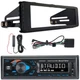 Dual XRM59BT Single DIN Bluetooth Digital Media Receiver W/Kit, Amp Booster Kit