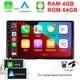4+64GB Android 13 For 2015-2018 Toyota Sienna CarPlay Car Radio Stereo GPS Navi