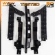04-11 BENTLEY CONTINENTAL GTC GT REAR BUMPER HOLDER SUPPORT BRACKET SET OEM