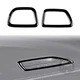 For Honda Ridgeline 2017-2023 Vinyl Black Dashboard L&R Air Outlet Vent Trim 2X