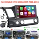 Apple CarPlay For Honda Civic 2006-2011 Android 12 Car Stereo Radio GPS WiFi