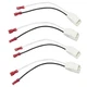 4PCS Speaker Wire Harness Adapter for Jeep Dodge Chrysler 72-6514