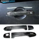 For 12-22 Subaru BRZ Scion FRS Toyota 86 Real Carbon Fiber Door Handle Cover 4PC