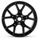 New Wheel For 2018-2021 Jeep Grand Cherokee 20 Inch Satin Black Aluminum Rim