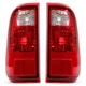 For 2008-2016 Ford F-250 F-350 F-450 F-550 Super Duty Pair Red Tail Lights LH+RH