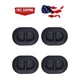 4 Pcs Floor Pan Drain Rubber Plugs for Jeep Wrangler JK JL Gladiator 2014-2023