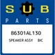 86301AL130 Subaru Speaker assy bic 86301AL130, New Genuine OEM Part