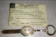 Vintage Uncut 1956 up Ford Key Blank Key Chain Galaxie Mercury Mustang Fairlane 
