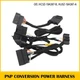 4" TO 8" Custom PNP Conversion Power Harness for Ford SYNC 1 to SYNC 2 SYNC 3