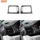 6Pcs Carbon Fiber Side Air Vent Outlet Cover For Honda Ridgeline Passport Pilot