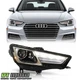 2017-2019 Audi A4 HID/Xenon LED DRL Projector Headlight Headlamp Passenger Side