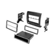 American International Double DIN Black Stereo Dash Kit w Storage Pocket