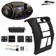 FIT FOR 97-02 JEEP WRANGLER TJ DOUBLE DIN DASH BEZEL RADIO STEREO MOUNTING KITS