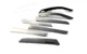 2009 AUDI A4 (B8 8K) DASH DOOR CONSOLE BRUSHED ALUMINUM INTERIOR TRIM SET