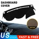 Black Dash Mat For Hyundai Sonata 2011-2014 2013 2012 Dashboard Cover Dashmat US