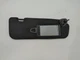 2009-2016 Hyundai Genesis Passenger Sun Visor Mirror Right Sunvisor Black D80QX
