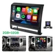 9" Android 11 Car Stereo Radio CarPlay WiFi GPS For Toyota Tacoma 2005-2013 +Cam